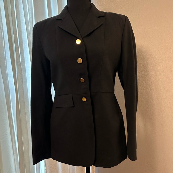 Beaufort Dressage Coat with Gold Buttons - 12R - Picture 1 of 4